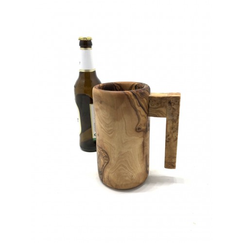 Sustainable Olive Wood Beer Mug » D.O.M.