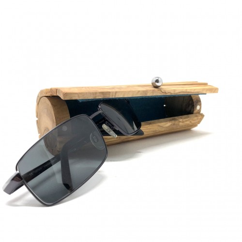 Sustainable Eyeglasses Case Olive Wood » D.O.M.