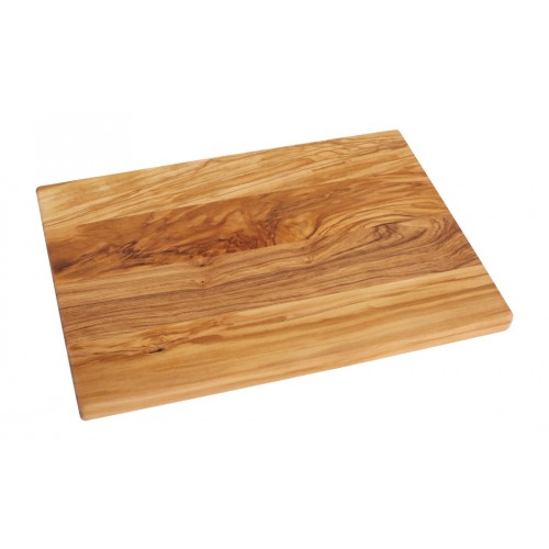 Redecker Durable Olive Wood Rectangle Cutting Board