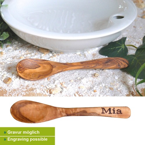 Baby Food Spoon 'little Tim' Olive Wood » D.O.M.