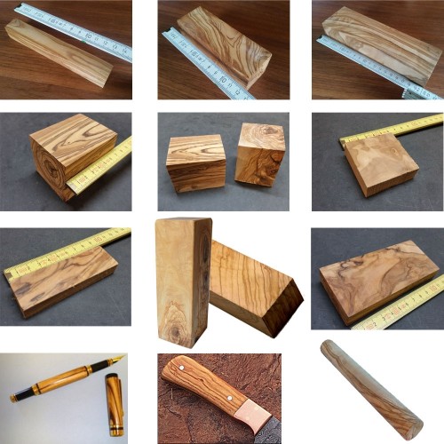 Raw Olive Wood Block various sizes - DIY » D.O.M. 