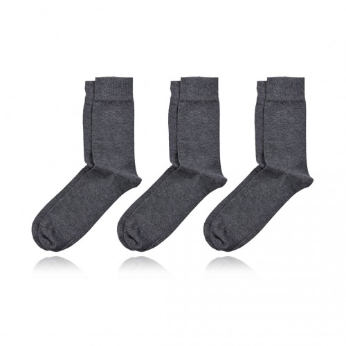 Unisex Organic Grey Socks - Multipack » Grodo