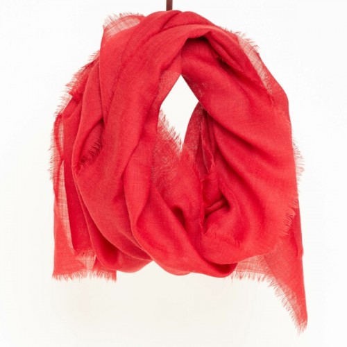 Sheer Wool Cloth 100% mulesing-free wool Red » nahtur-design