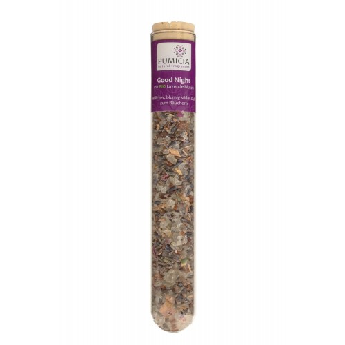 Pumicia Good Night with organic Lavender Incense