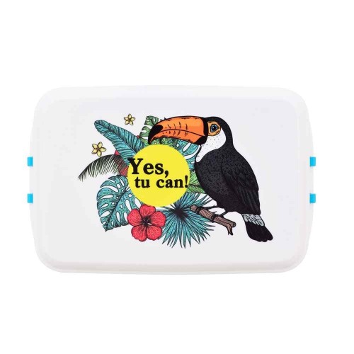 Toucan Lunchbox made from Bioplastics » Biodora