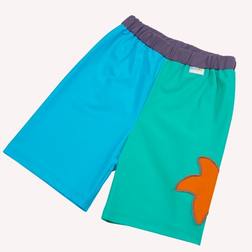 UV protection Bathing Trunks Starfish - Eco Beach Fashion