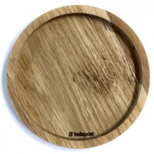 Sustainable Solid Oak Wood Coaster » holzpost