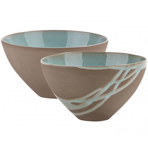 Stoneware Pottery Cereal Bowls Louisa » Blumenfisch