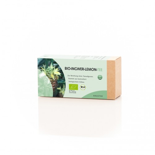Organic Ginger-Lemon tea in filter bags | Weltecke