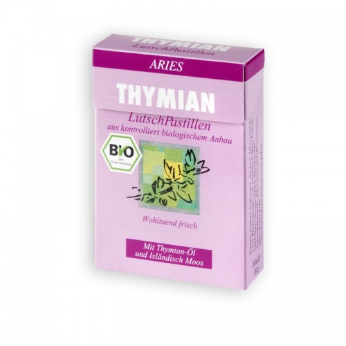 Organic Thyme Pastilles | Aries