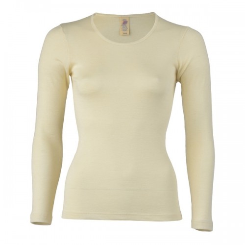 Organic Wool & Silk Women's Vest Top long-sleeved » Engel