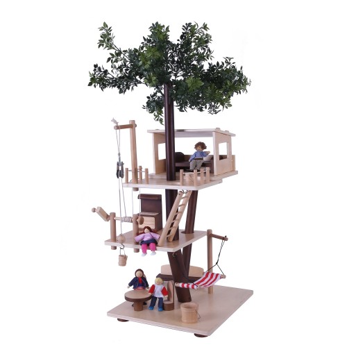 Eco-friendly Tree House - wooden doll’s house » EverEarth