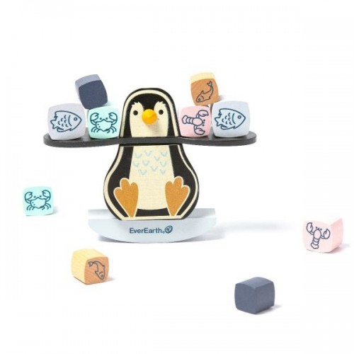 EverEarth Penguin Balancing Game FSC® wood toy