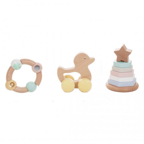 EverEarth Baby Toy Gift Set made of FSC® Wood