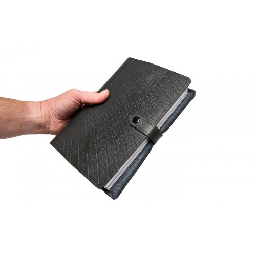 Handmade Vegan Leather Notebook Desirable Duck » ecowings