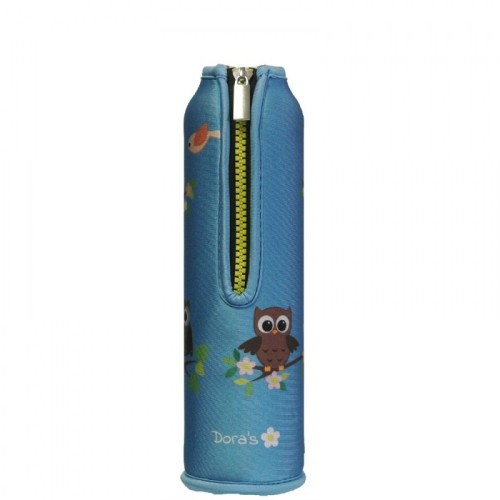 Dora’s Motif Owl Neoprene Bottle Sleeve for Glass Bottle 500 ml