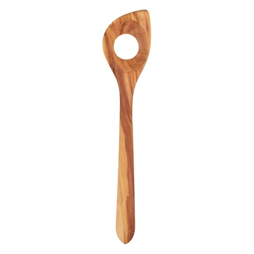 Biodora Olive Wood Pointed spoon with hole