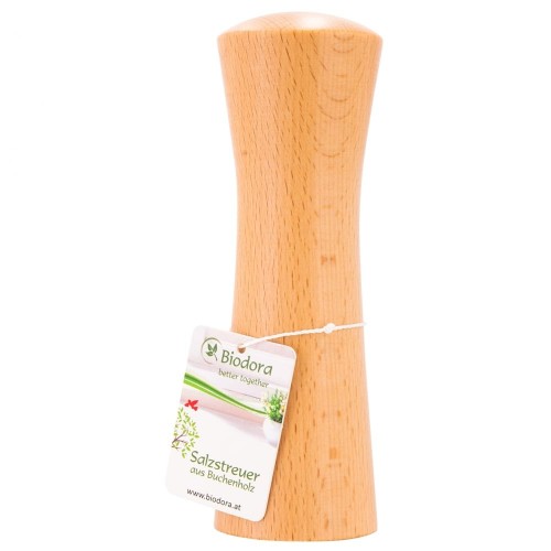 Eco-friendly Beech Wood Salt Shaker » Biodora