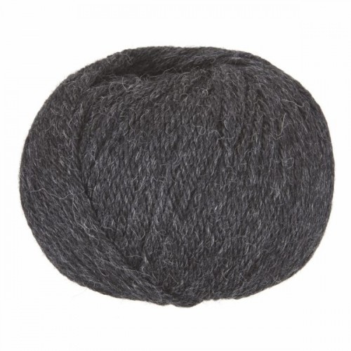 Baby Alpaca-Soft knit crochet yarn, 50g anthracite | Apu Kuntur