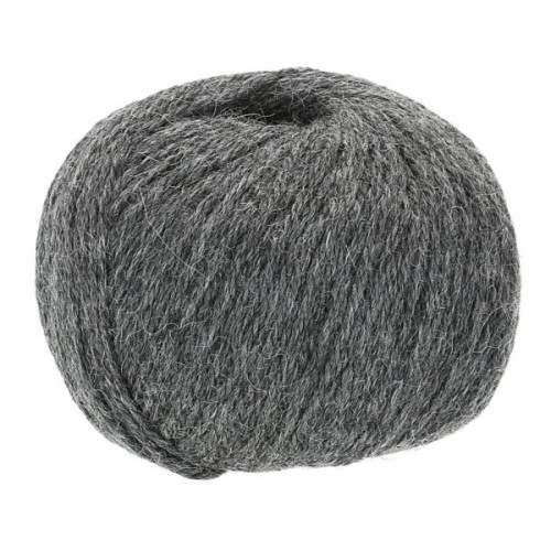 Baby Alpaca-Soft knit crochet yarn, 50g Dark Grey | Apu Kuntur