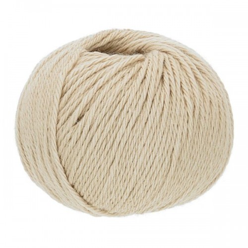 Baby Alpaca-Soft knit crochet yarn, 50g Light Beige | Apu Kuntur