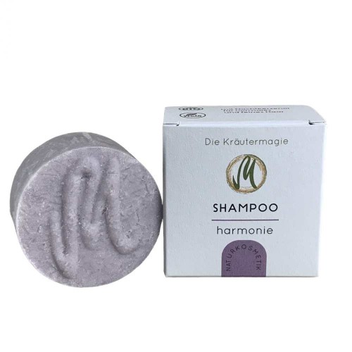 Vegan solid shampoo Harmony for normal & fine hair » Kraeutermagie