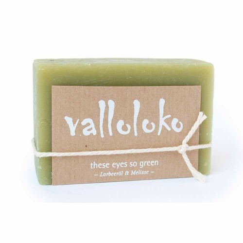 Valloloko These Eyes So Green Handmade Body Soap