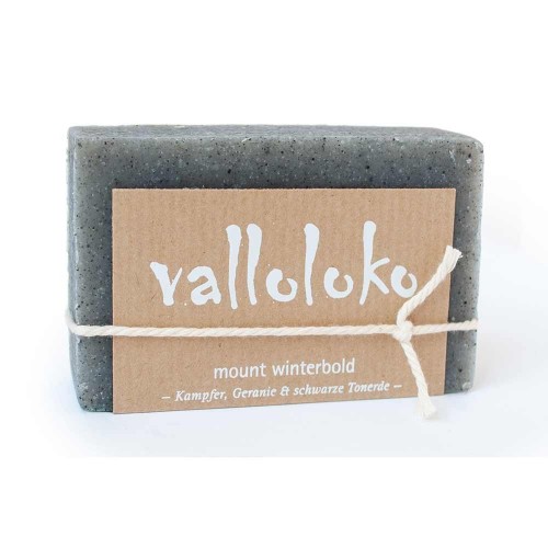 Vegan Body Soap Valloloko Mount Winterbold Shower Bar