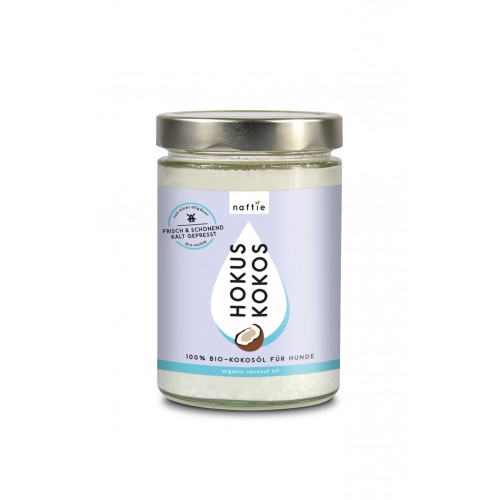 Organic Coconut Oil HOKUS KOKOS for Dogs & Cats | naftie