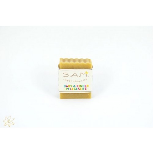 S.A.M. natural baby soap perfume-free 60g