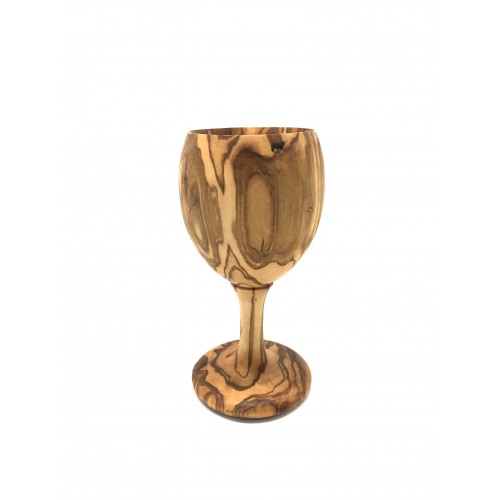 Sustainable Olive Wood Wine Goblet » D.O.M.