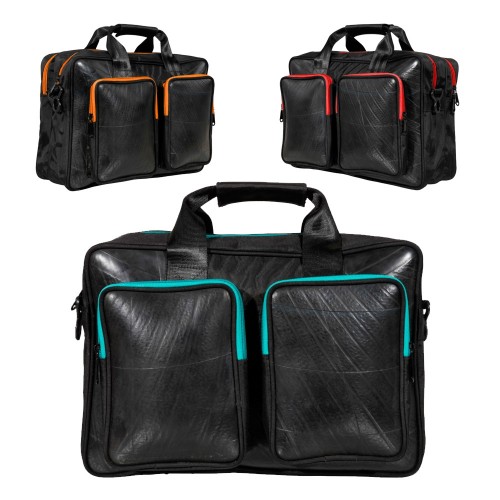 Mountain Panda Laptop & Travel Bag - vegan leather | Ecowings
