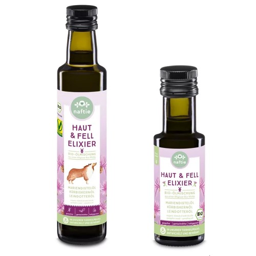 naftie Organic Oil Blend SKIN & COAT Elixir for Dogs & Cats