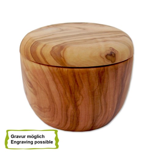 Olive Wood casket for small pets, engraving possible » D.O.M.