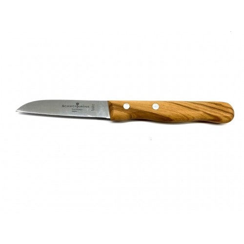 Peeling Knife with olive wood handle » D.O.M.