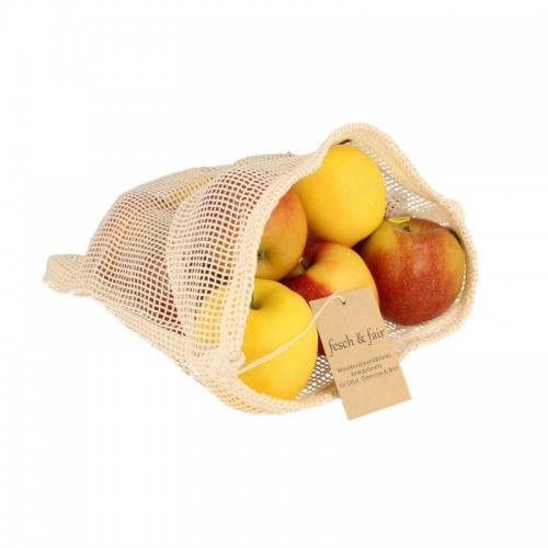 PETA Vegan Fruit- & Vegetable String Bag organic cotton