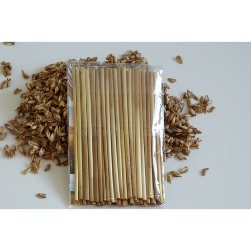 Eco Drinking Straw of organic rye - 2500 pieces