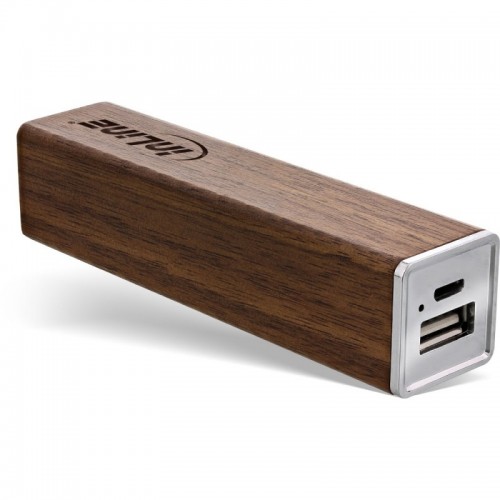 USB Akku PowerBank 3.000mAh woodpower Edge | InLine