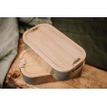 Lunchbox with Bamboo Lid Classic Junglesnack » Tindobo