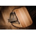 Lunchbox with beechwood lid & stainless steel straws » Tindobo