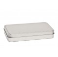 Storage Tin Container with hinged lid 150x80x27 mm » Tindobo