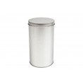 Tindobo round hooded lid food storage tin can, 24 oz