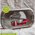 Kids Lunch Box Fire Brigade, stainless steel » Tindobo