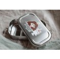 Kids Stainless Steel Lunch Box Princess brown, small » Tindobo