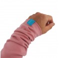 Pink fingerless sleeves- unisex arm warmers, organic cotton | bingabonga