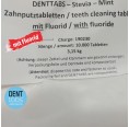 Bulk pack Denttabs toothpaste tablets with fluoride