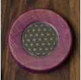 Magnets Flower of Life, lilac | Living Designs 