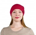 Knit Hat Paris Red, Unisex Beanie | AlpacaOne