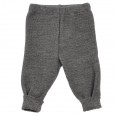 Organic Cotton Leggings with knit cuffs stone - babies & toddlers | Reiff