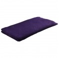 Organic Cotton Swaddle Blanket 80x95cm aubergine | Reiff